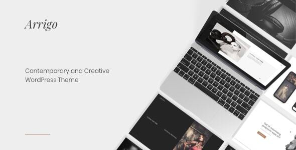 Arrigo – v3.0.0 – 简约可视化编辑作品展示WordPress模板