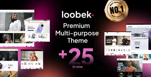 Loobek v1.3.1 – Elementor 多用途 WooCommerce 主题