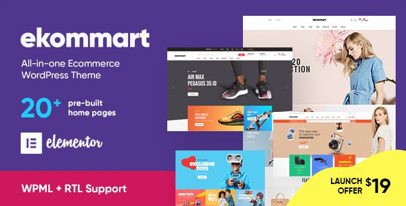 ekommart – v4.1.6 – 多行业电子商务在线商店WordPress模板