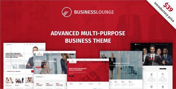 Business Lounge – v1.9.15 – 多功能商务/咨询WordPress主题