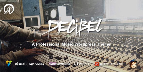 Decibel – v3.8.40 – 音乐电台网站模板WordPress主题
