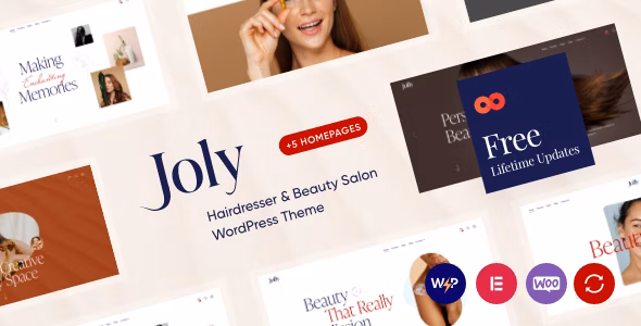 Joly – v1.13 – 美发师美容沙龙网站模板WordPress主题