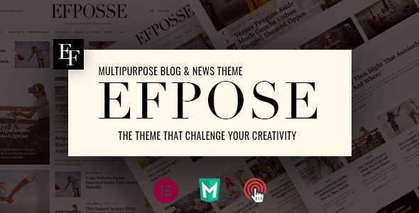 Efpose – v2.1.7 – 多用途博客杂志网站WordPress主题
