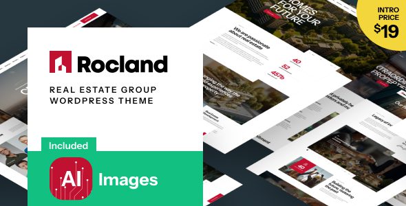 Rocland- v1.0 – 房产租赁不动产销售网站WordPress模板