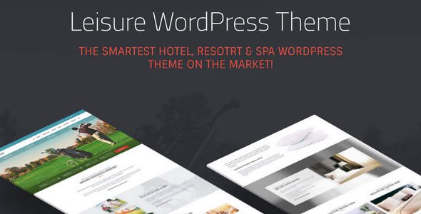 Hotel Leisure- v2.2.25 – 酒店宾馆名宿网站模板WordPress主题