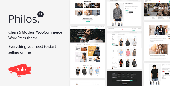 Philos- v5.6 – 响应式在线商店WooCommerce主题
