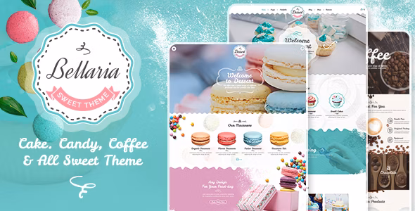 Bellaria- v1.1.9 – 美味蛋糕面包店商店WordPress主题