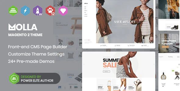 Molla- v1.5.10 – 电子商务 HTML5 模板